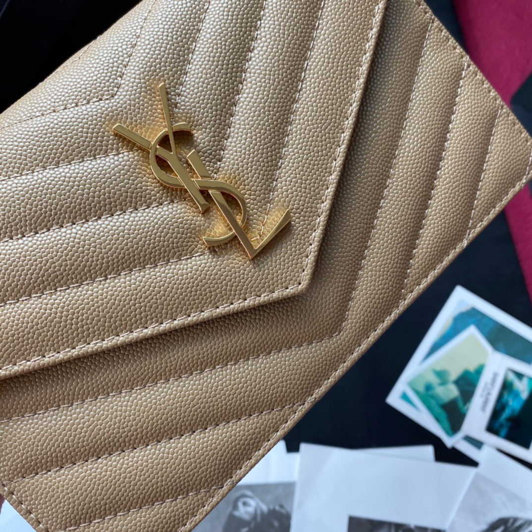 Golden Shoulder Bag