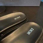 Black Rubber Text Logo Single Band - Men's