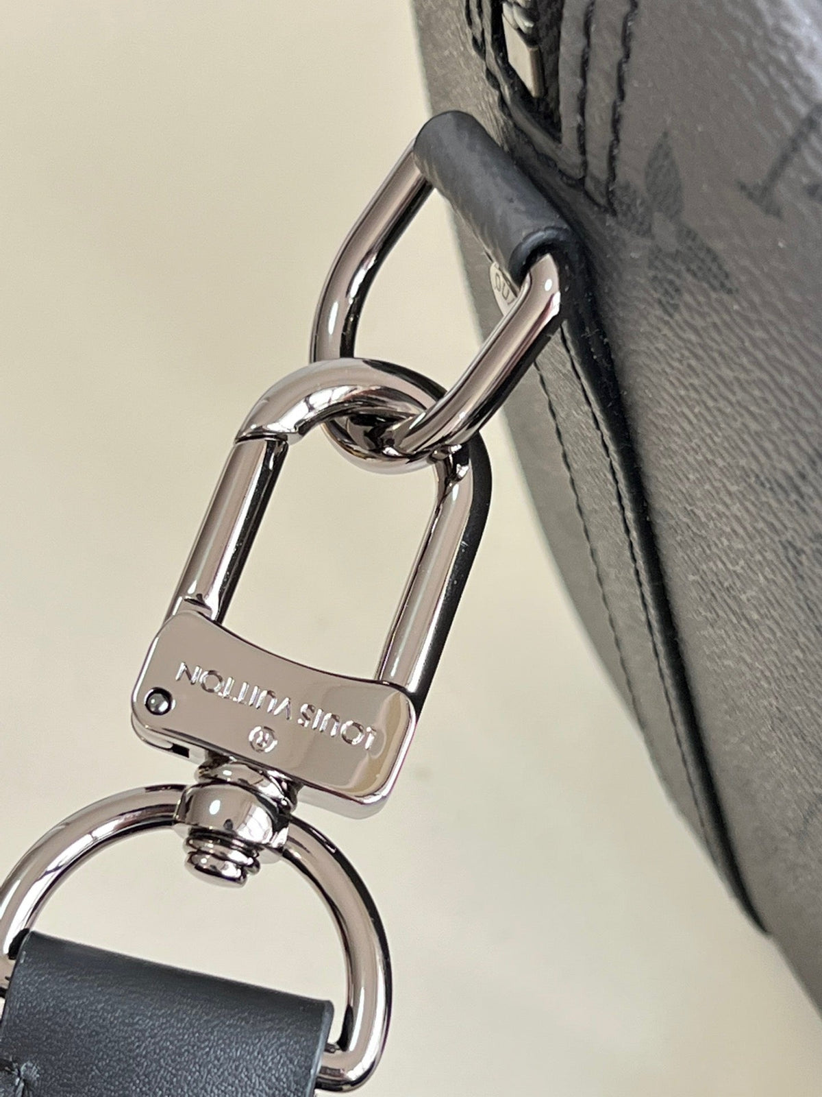 Black and Grey Duffle Bag