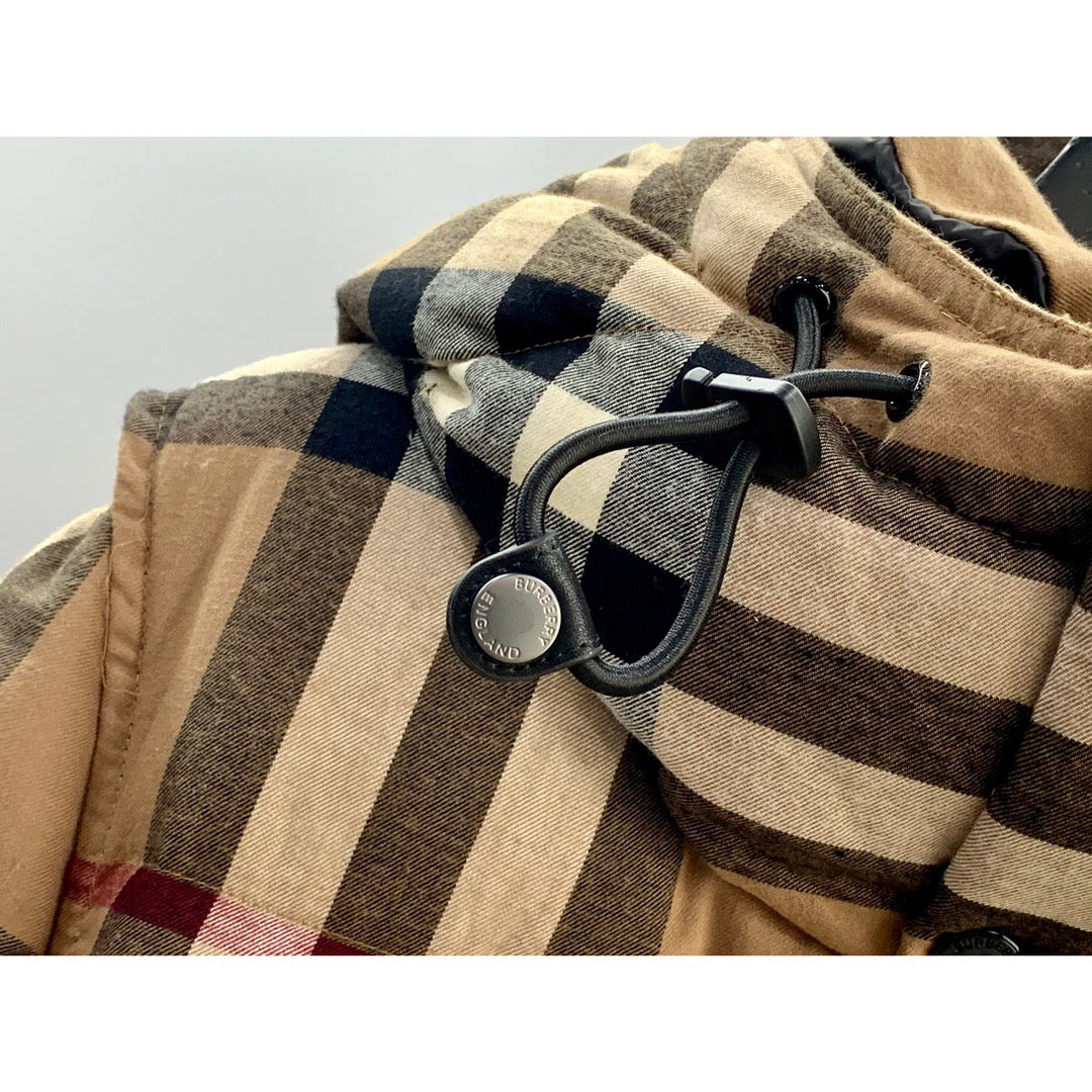 Check Puffer Jacket - Men's