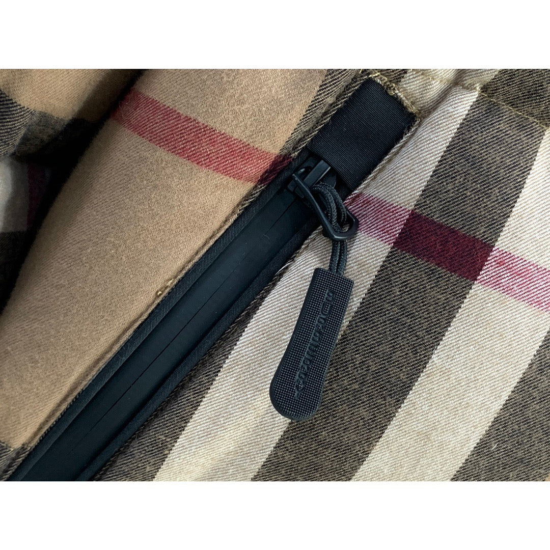 Check Puffer Jacket - Men's