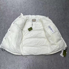 Black and White Puffer Jacket - Men's