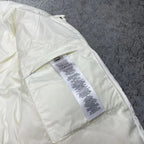 Black and White Puffer Jacket - Men's
