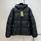 Black Puffer Jacket - Men's