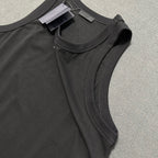 Black and White Tank Top - Men's