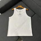 Black and White Tank Top - Men's