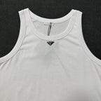 Black and White Tank Top - Men's