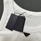 Black and White Tank Top - Men's