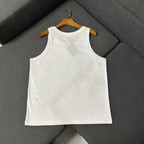 Black and White Tank Top - Men's