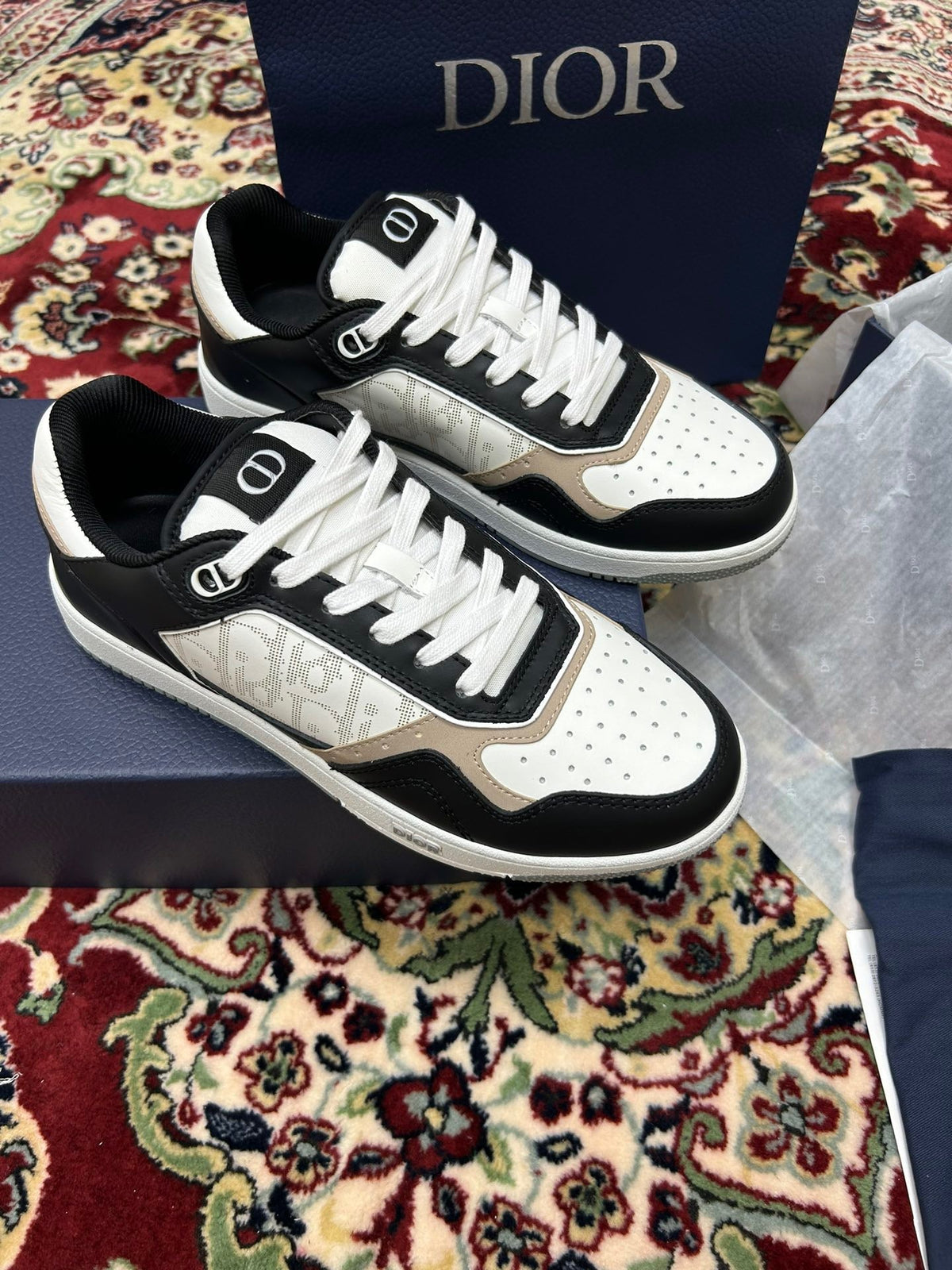 Black and White Sneakers