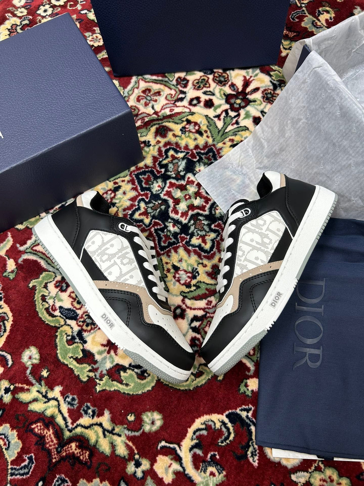 Black and White Sneakers