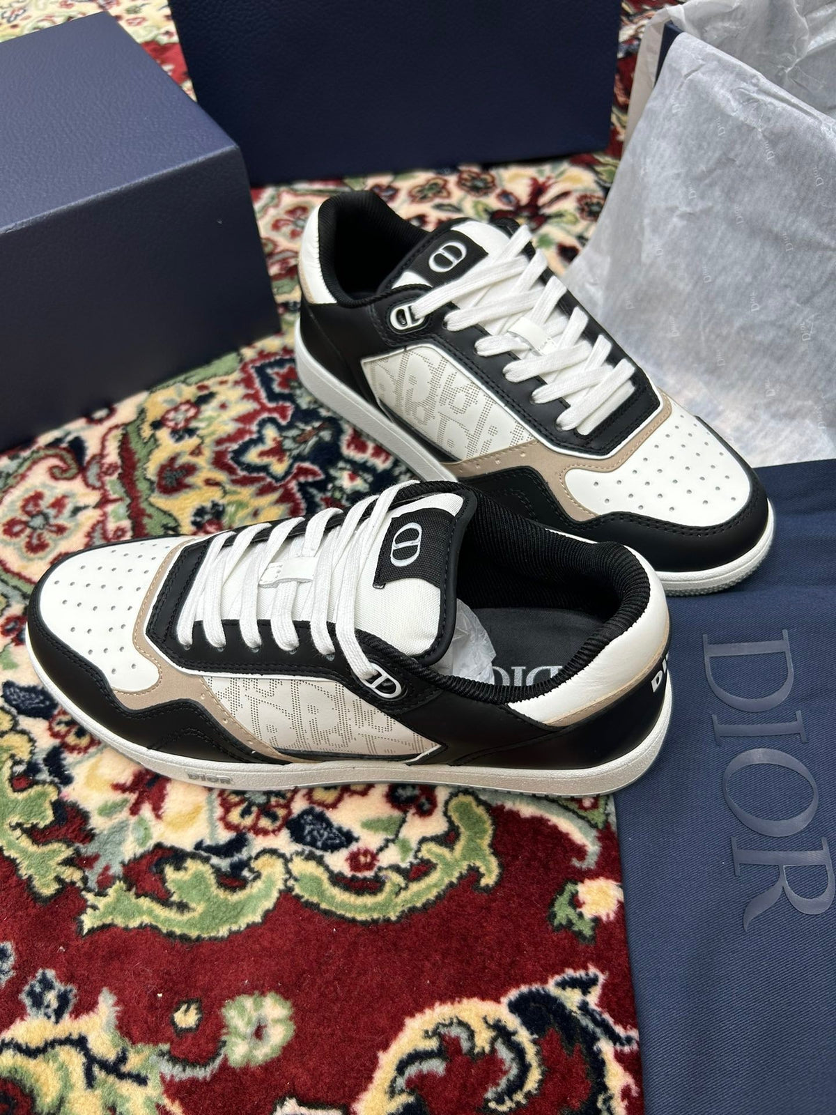 Black and White Sneakers