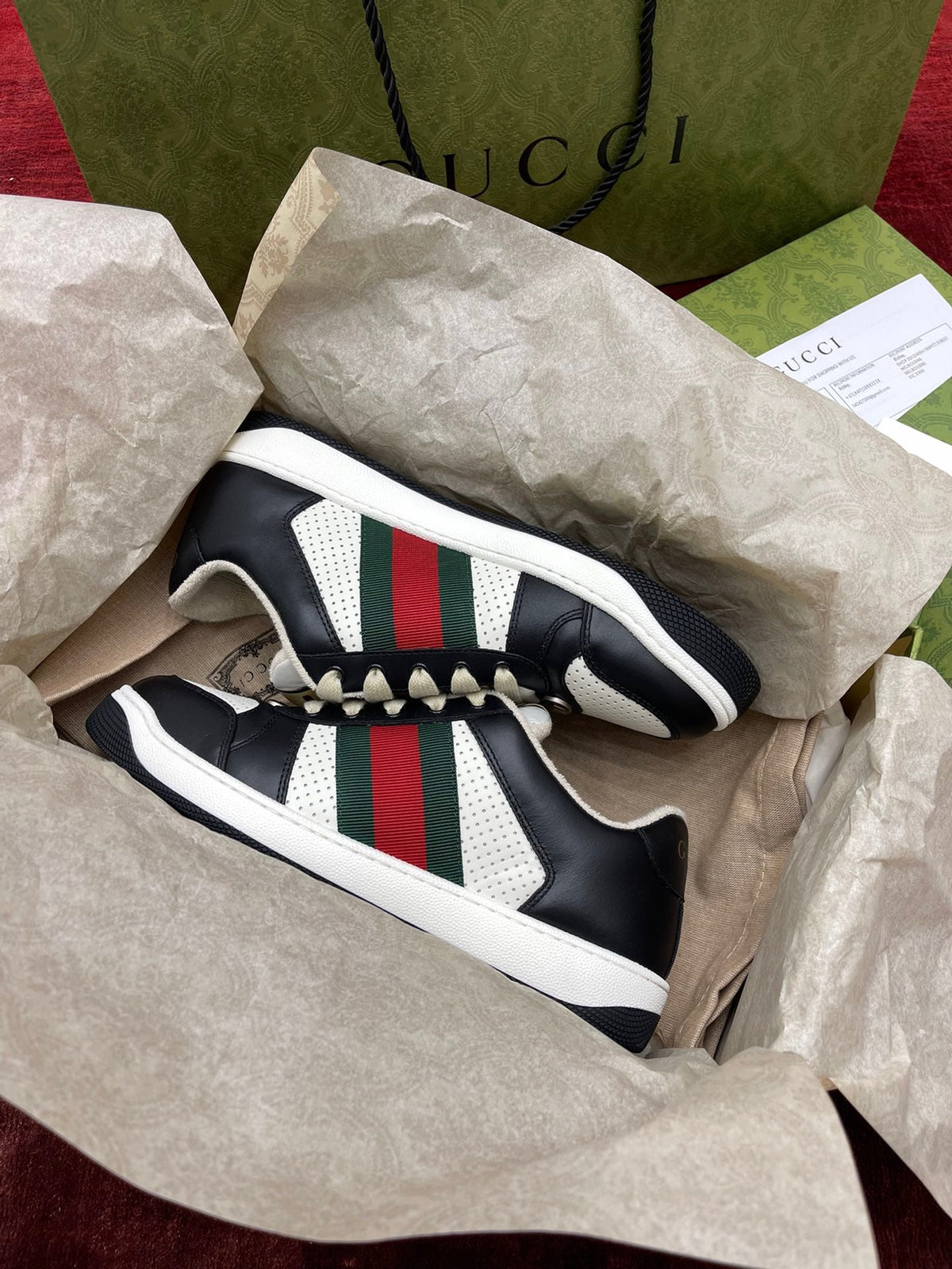 Black and White Sneakers