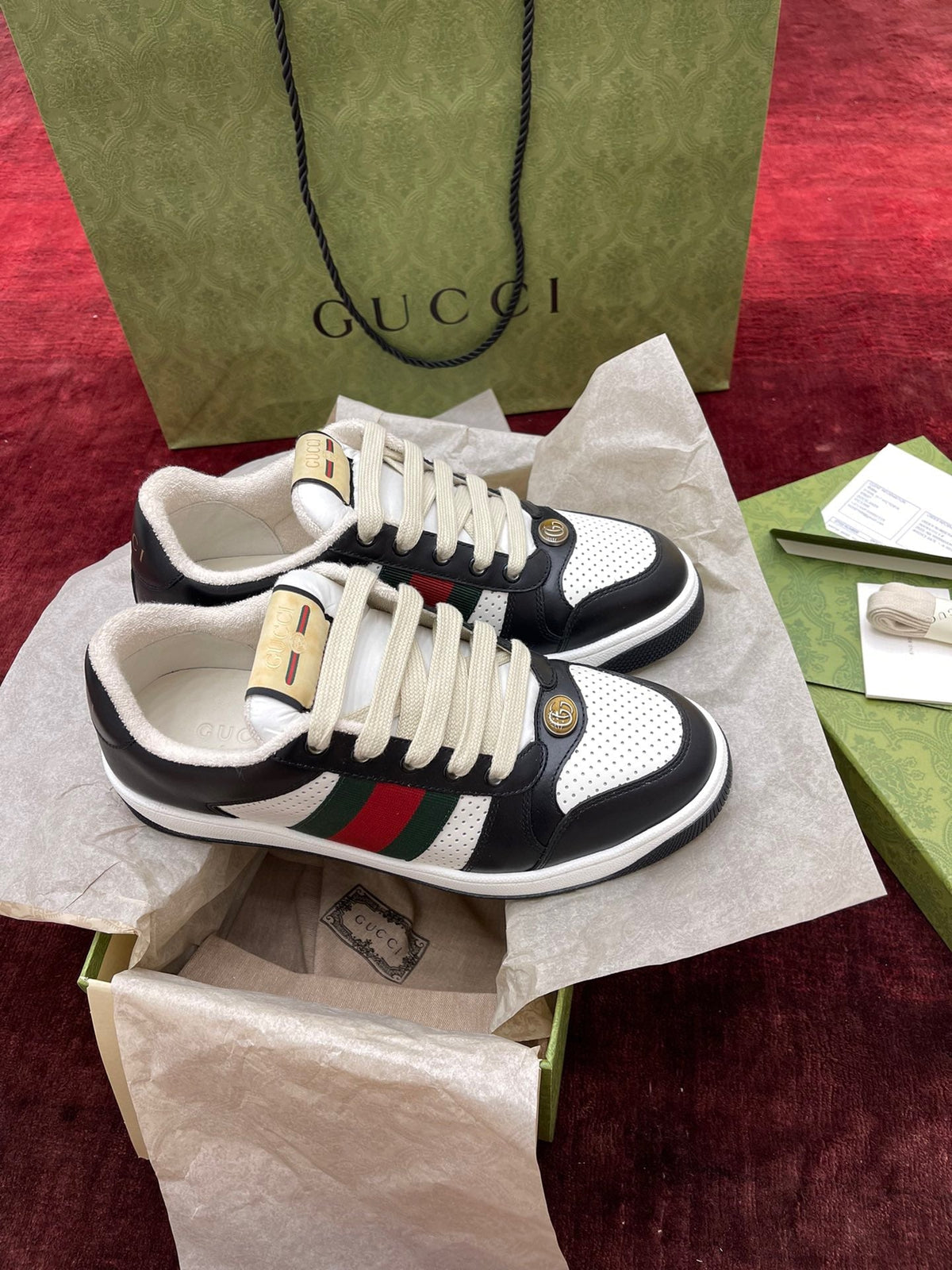 Black and White Sneakers