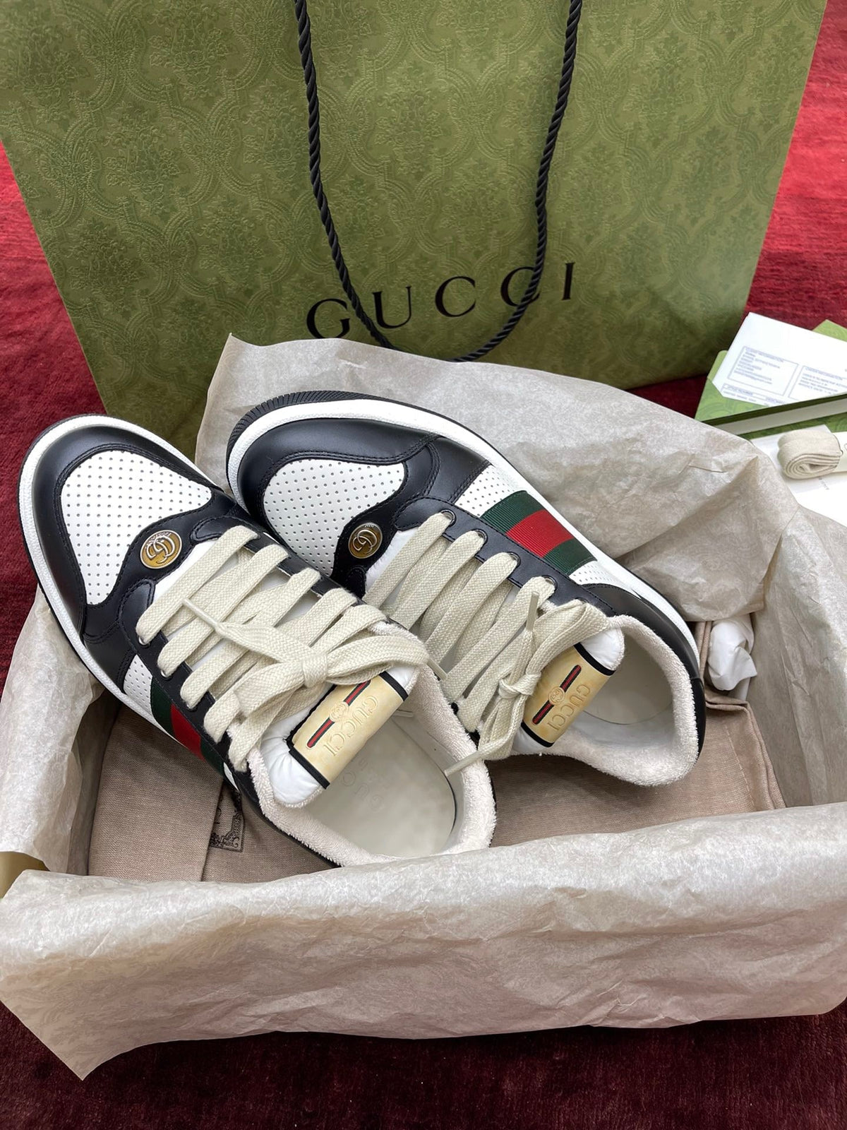 Black and White Sneakers