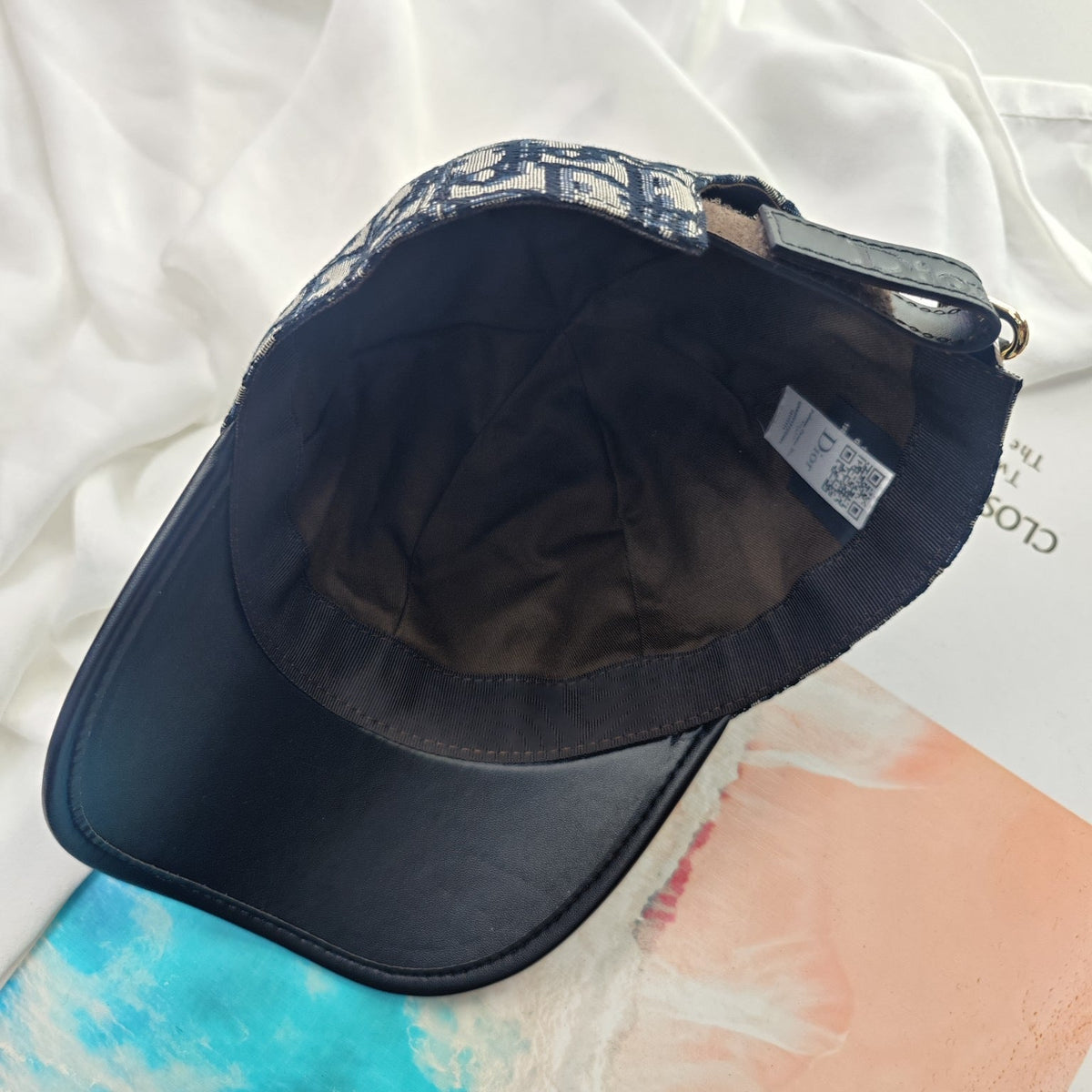 Black and Grey Cap
