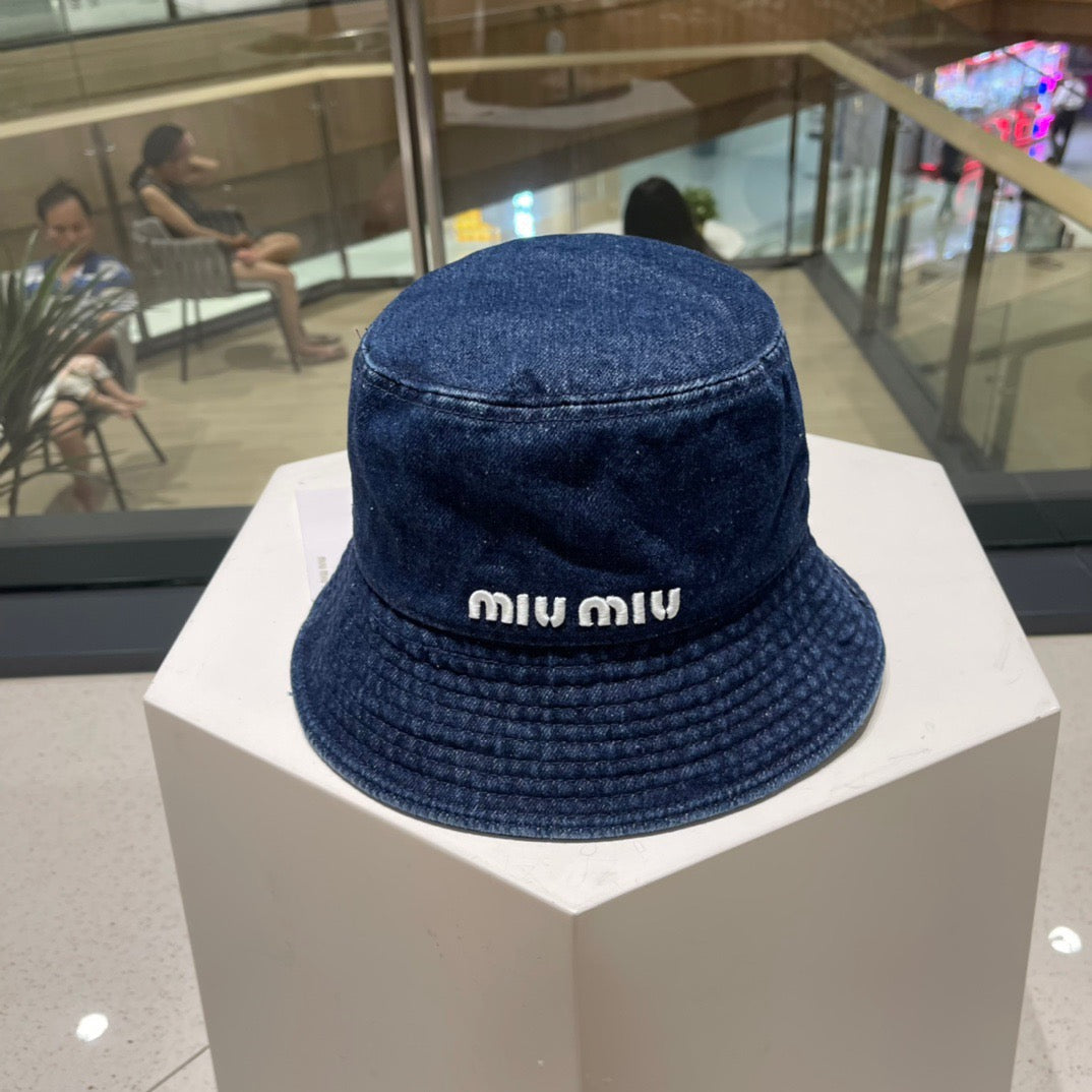 Black and Blue Hat