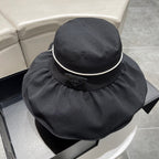 Black and Grey Hat
