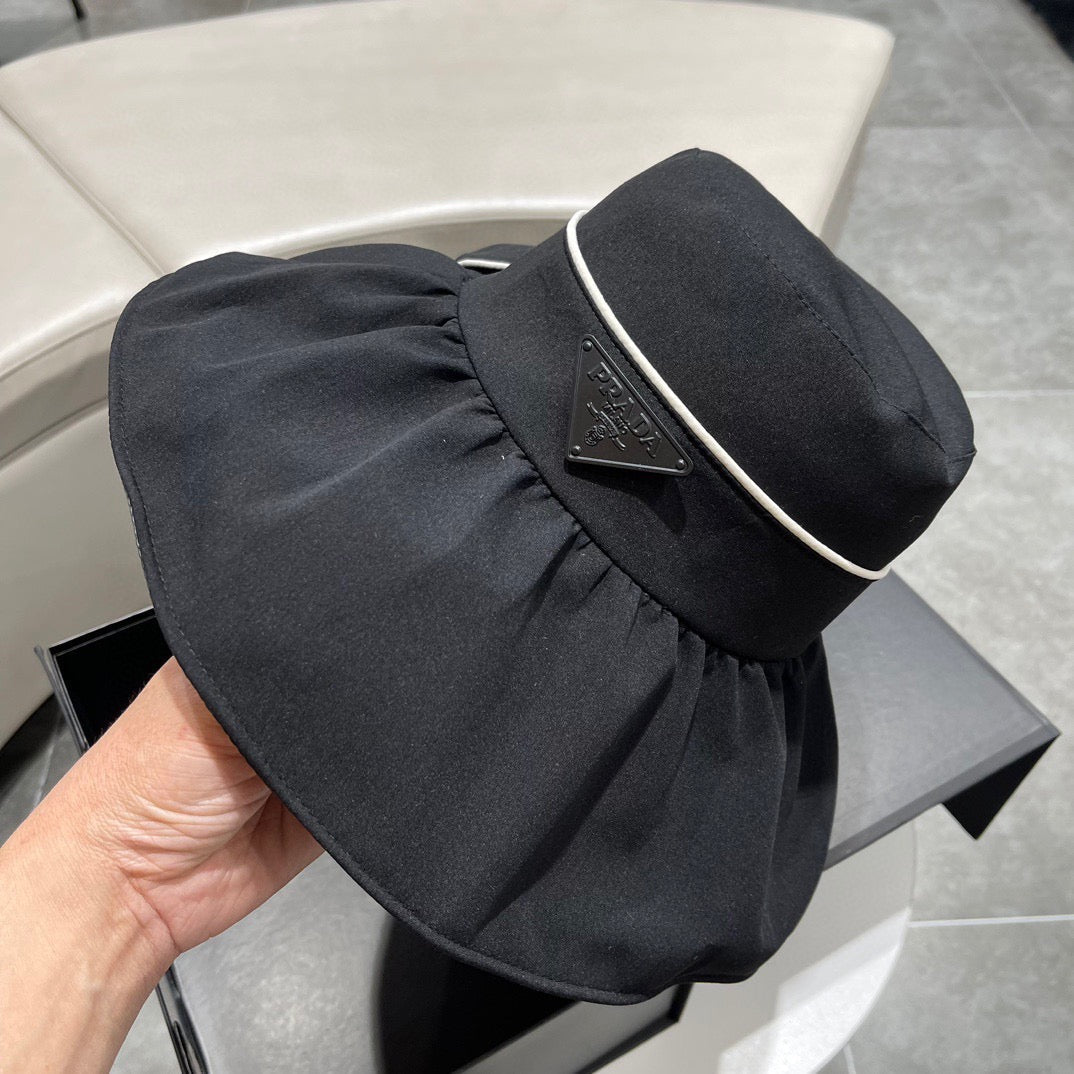 Black and Grey Hat