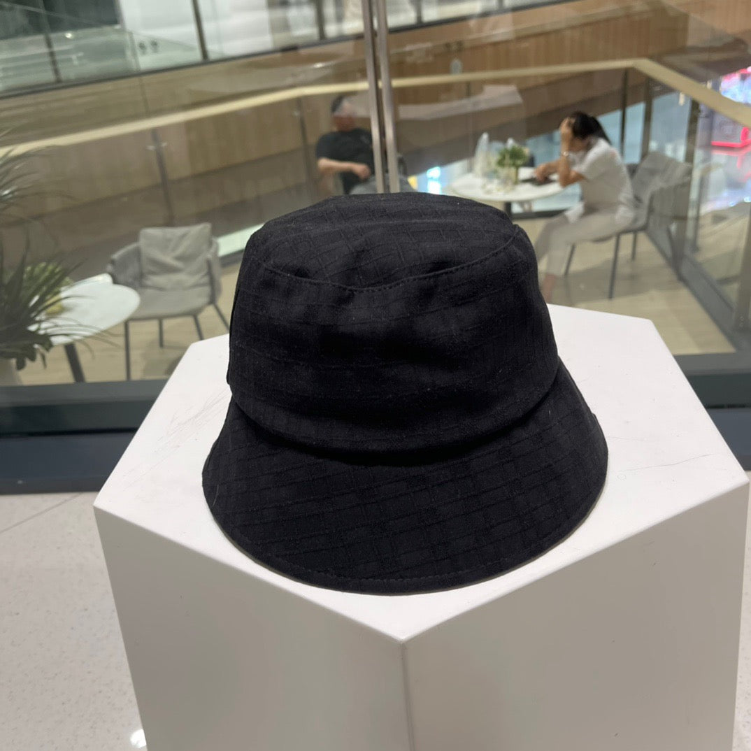 Black and Grey Hat