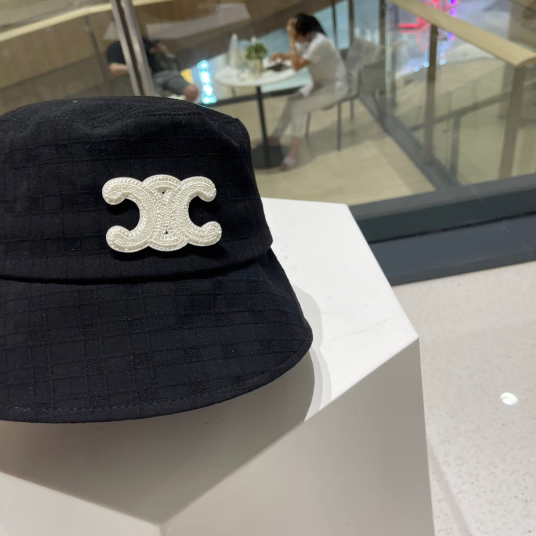 Black and Grey Hat