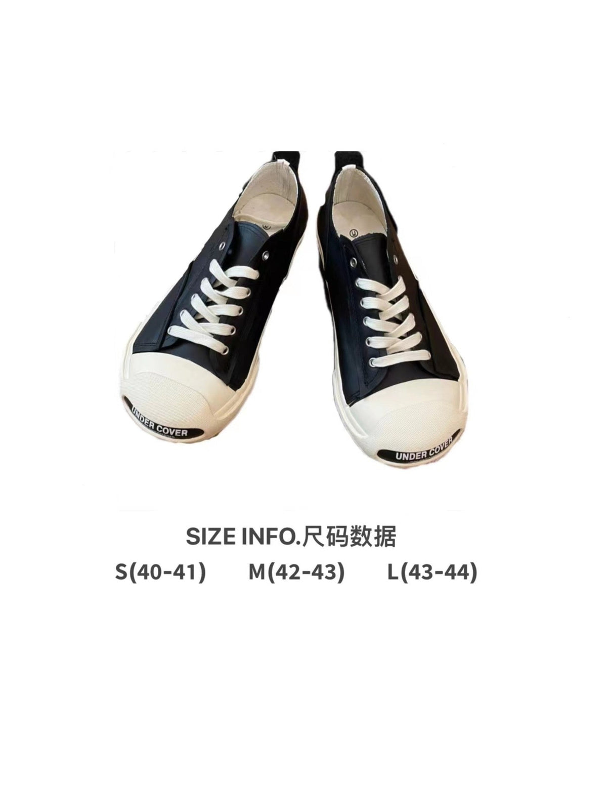 Black Canvas Toe Cap Low-Top - Men's
