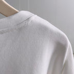 Grey Cotton Butterfly Graphic Crewneck - Women's