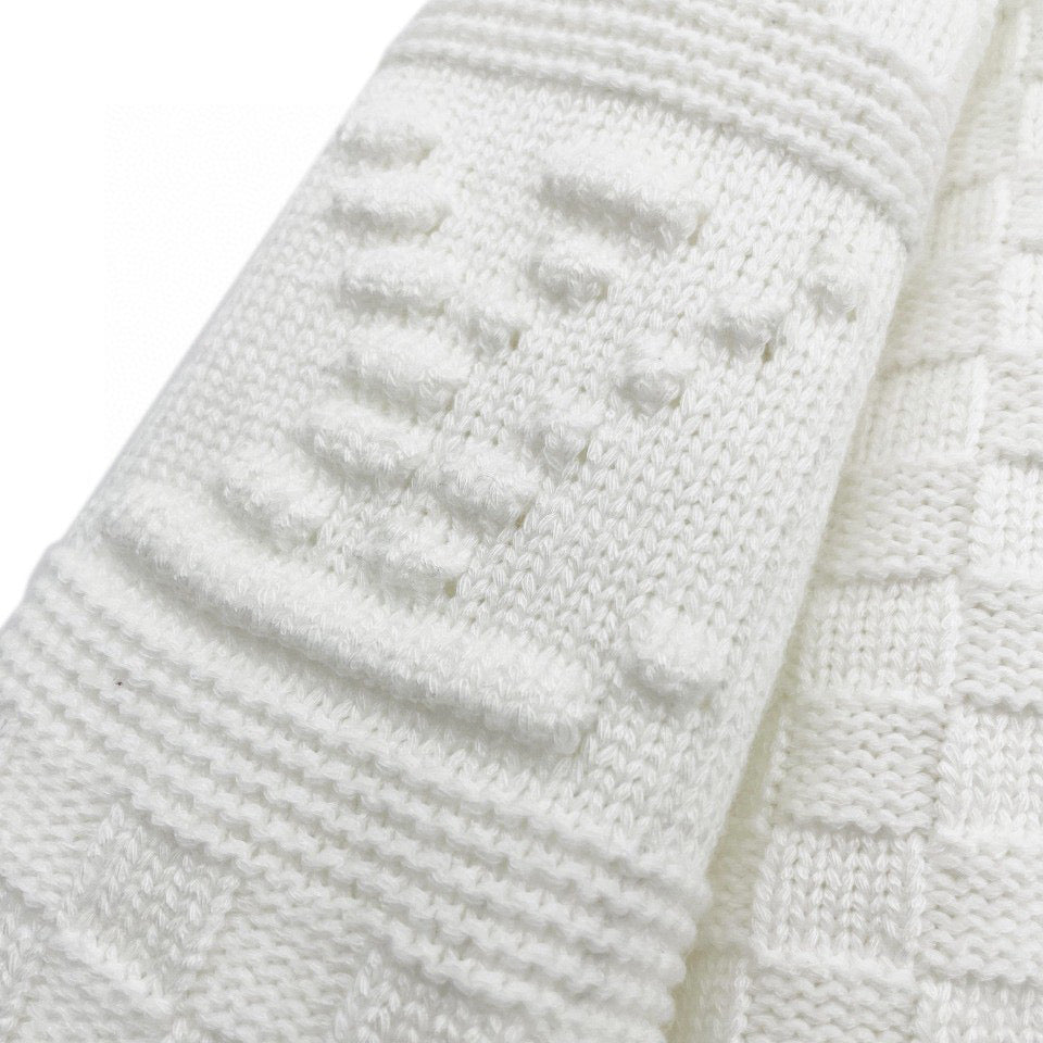 Black Knit Textured Long-Sleeve - Men's