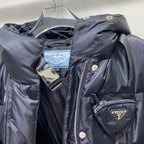 Black Puffer Jacket - Men's