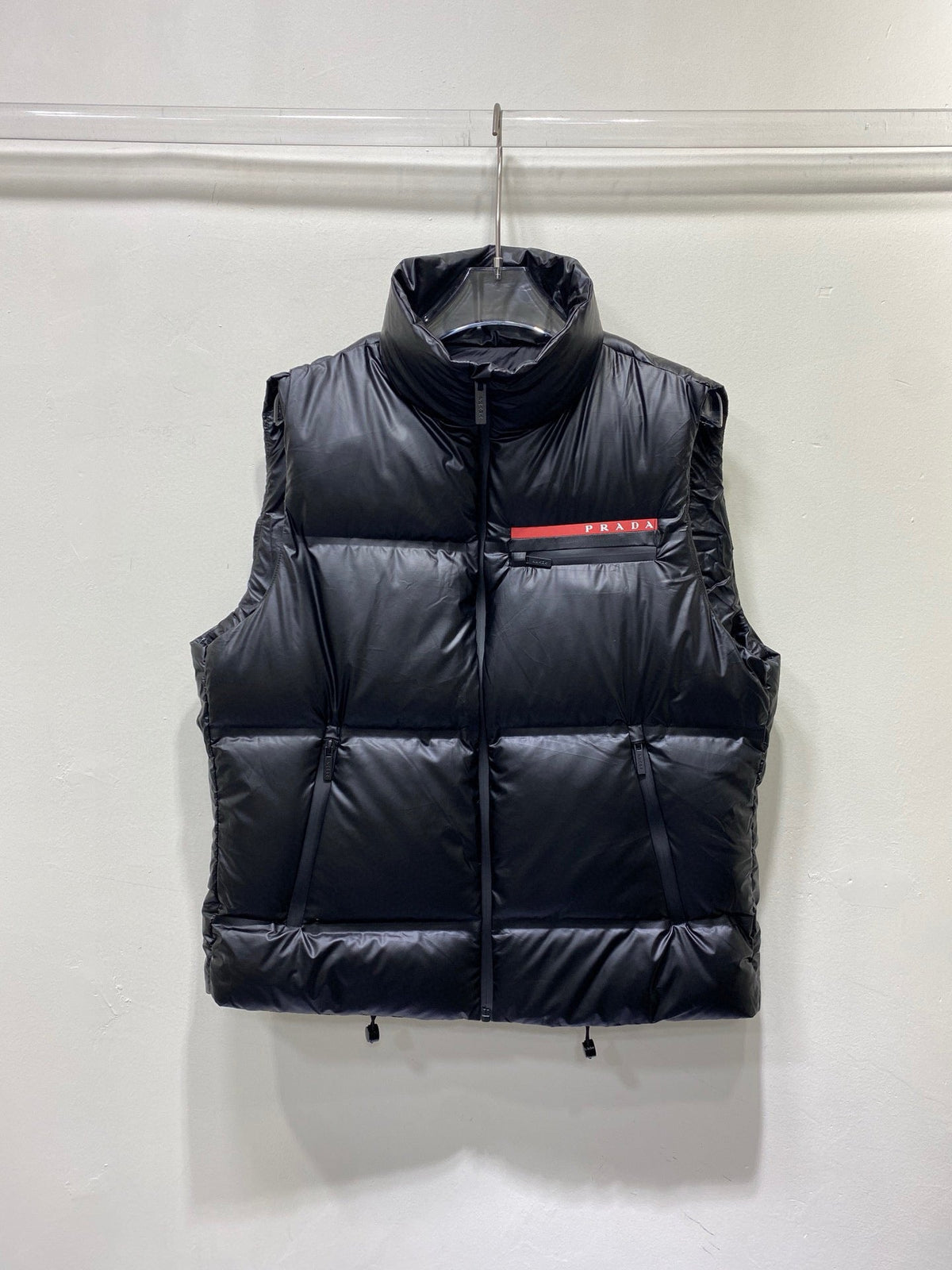 Navy Nylon Down Gilet - Men's