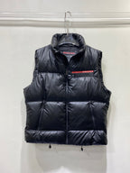 Navy Nylon Down Gilet - Men's