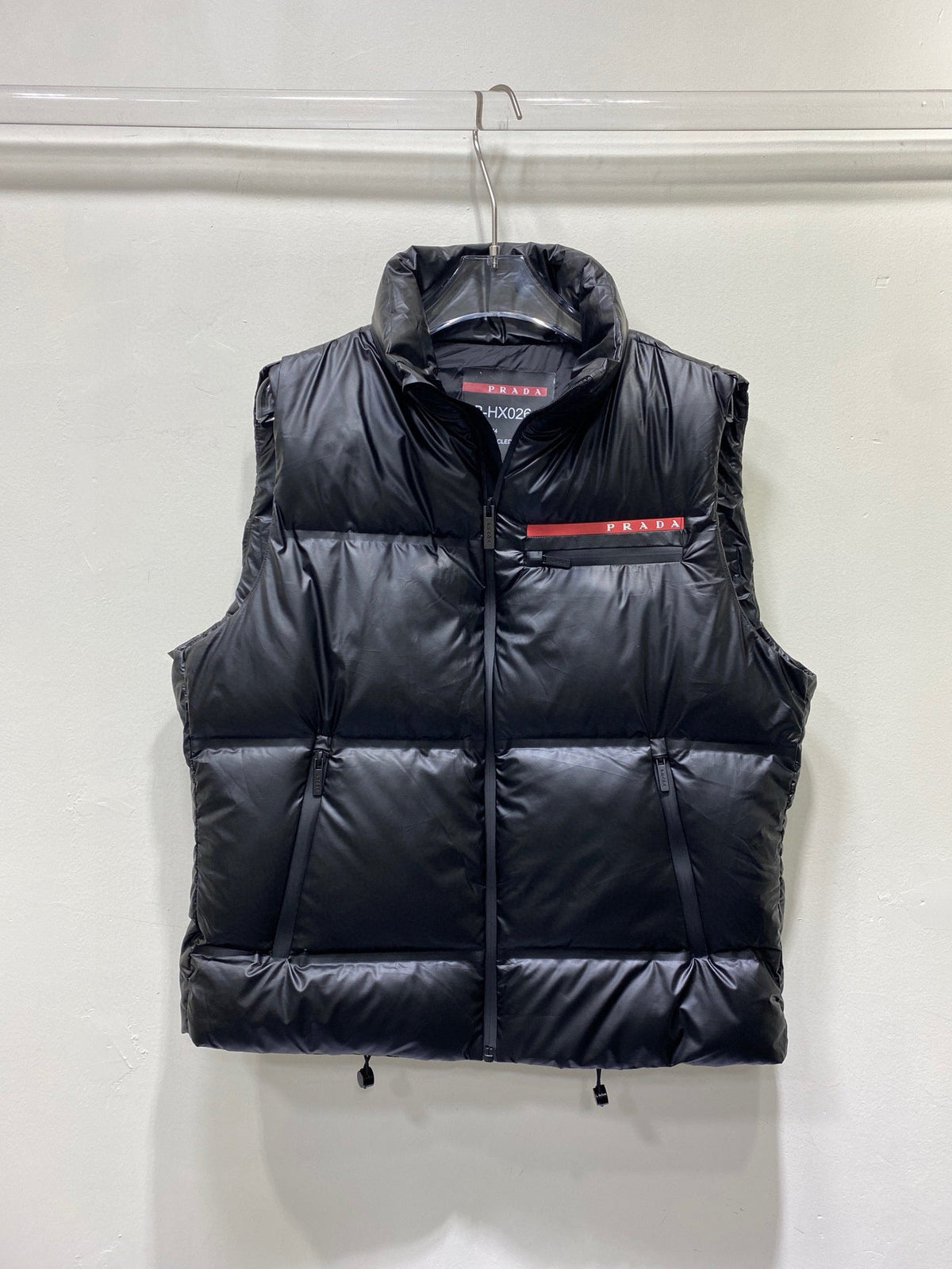 Navy Nylon Down Gilet - Men's