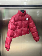 Black and White Puffer Jacket - Men's