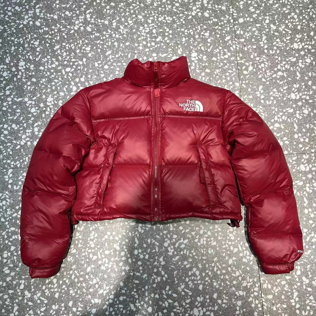 Black and White Puffer Jacket - Men's