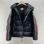 Black Puffer Jacket - Men's