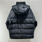 Black Puffer Jacket - Men's
