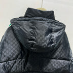 Black Puffer Jacket - Men's