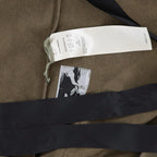 Black Knit High Neck Zip-Through - Men's
