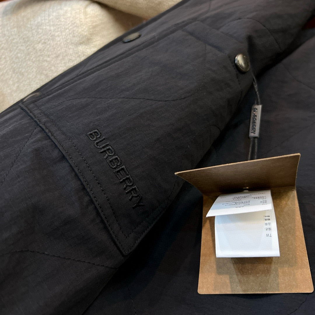 Navy Wool Plain Chore - Men's
