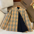 Navy Wool Plain Chore - Men's