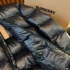 Black Puffer Jacket - Men's
