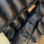 Black Puffer Jacket - Men's