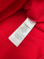 Red Cotton Arch Graphic Crewneck - Men's