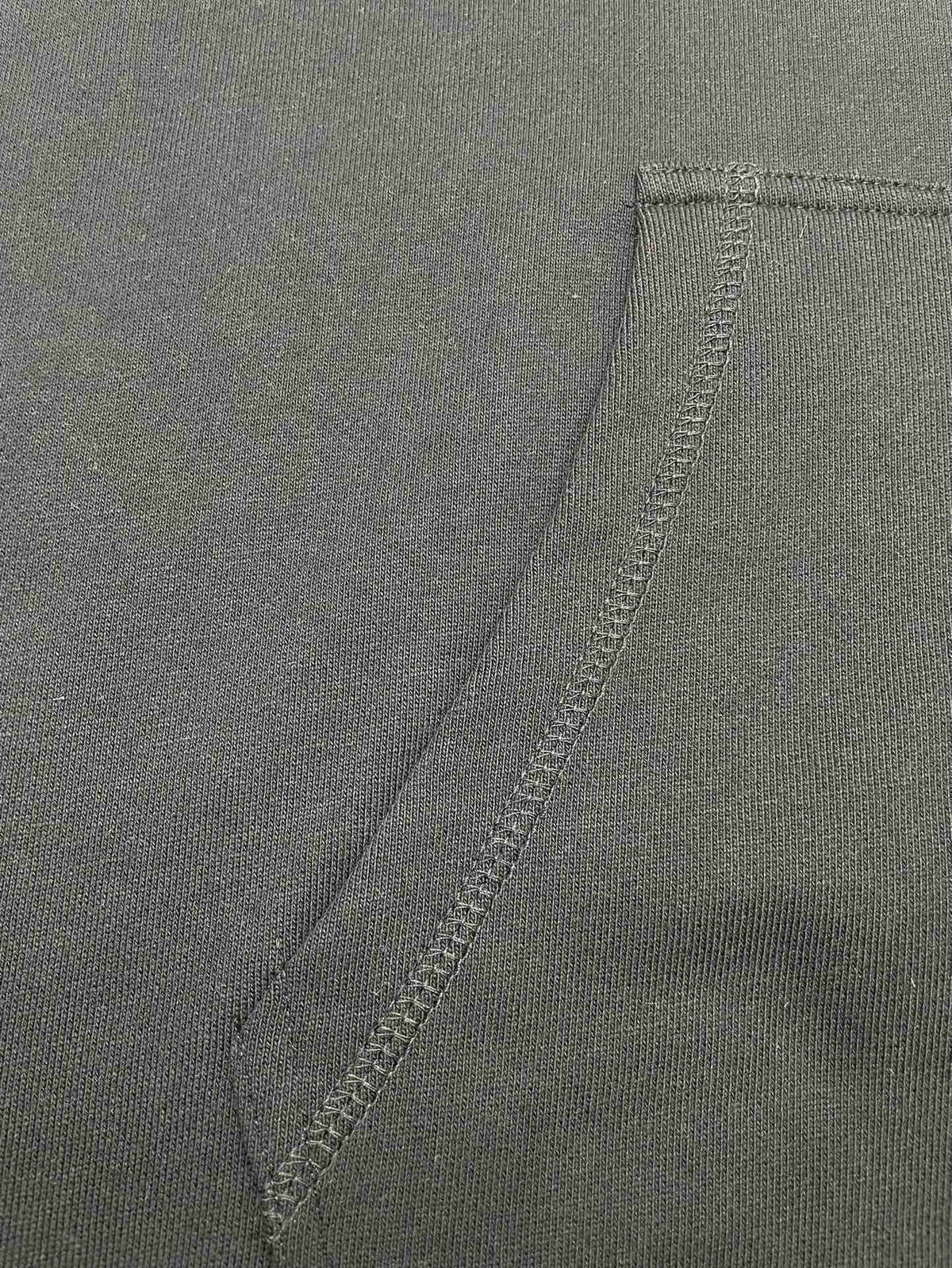 Navy Cotton Chest Graphic Pullover - Men's