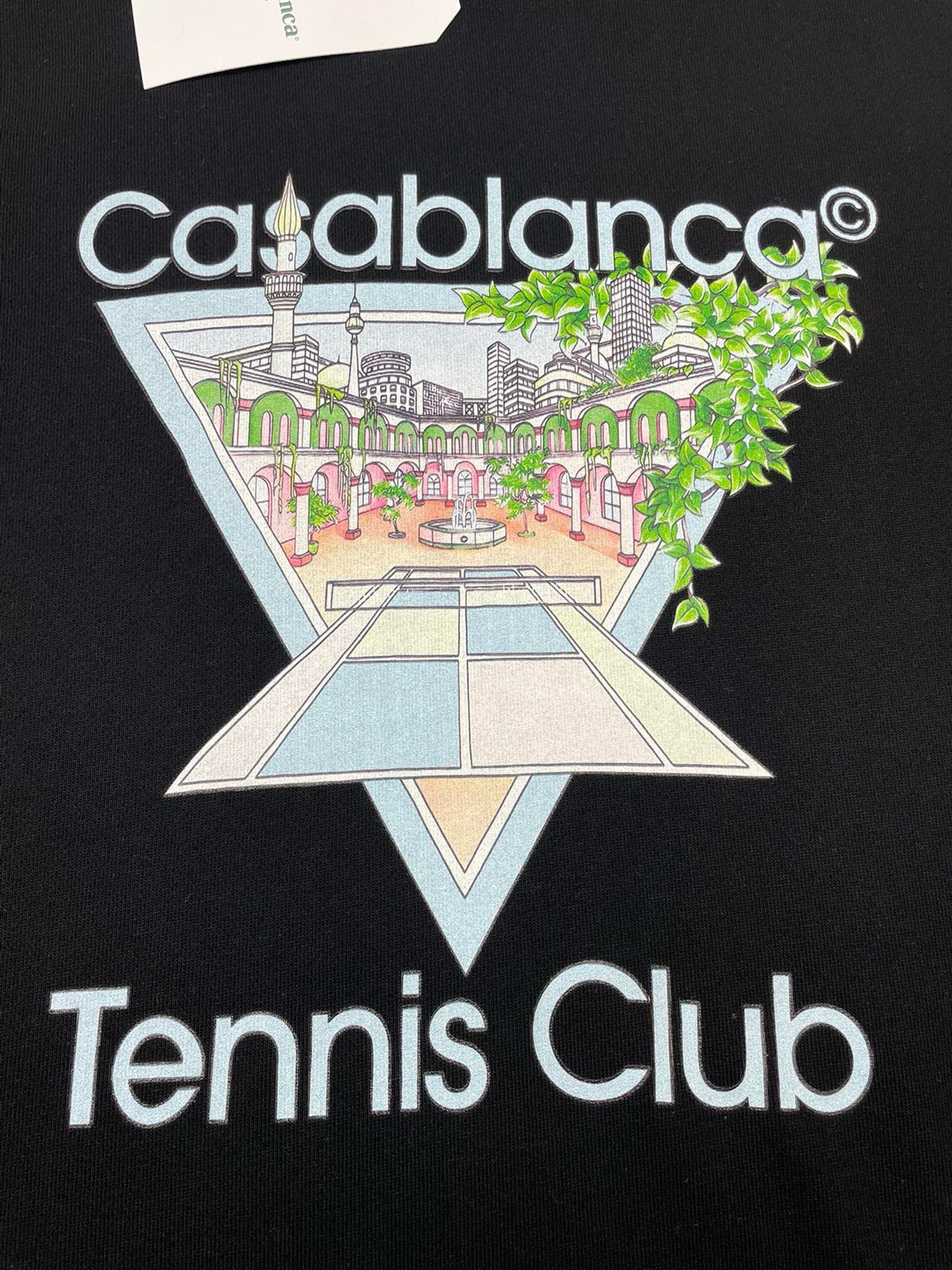 Green Cotton Club Graphic Crewneck - Men's