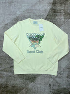 Green Cotton Club Graphic Crewneck - Men's