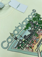 Green Cotton Club Graphic Crewneck - Men's
