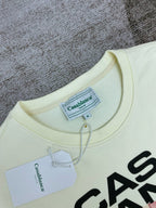 Green Cotton Landscape Graphic Crewneck - Men's
