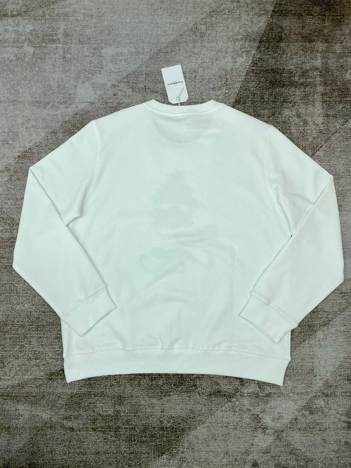 Green Cotton Small Graphic Crewneck - Men's
