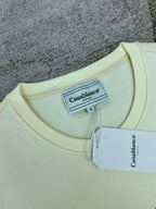 Green Cotton Text Logo Crewneck - Men's